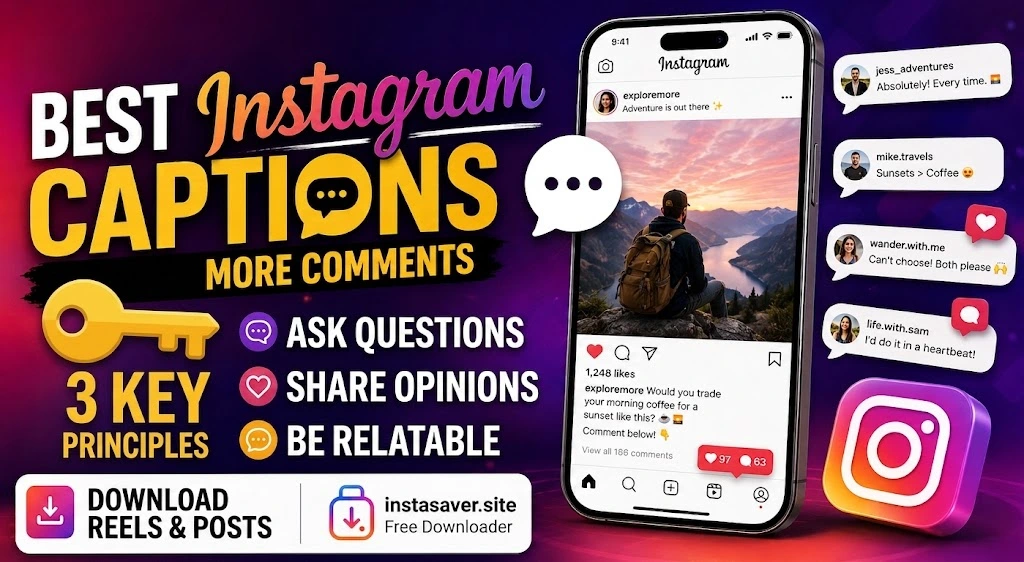Instagram caption